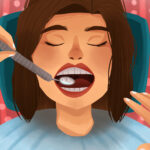 woman needing periodontal treatment after dental exam for gum disease